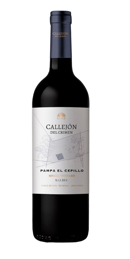 Вино Callejon Del Crimen Pampa El Cepillo Single Malbec сух.черв.14.1% 0.75 л